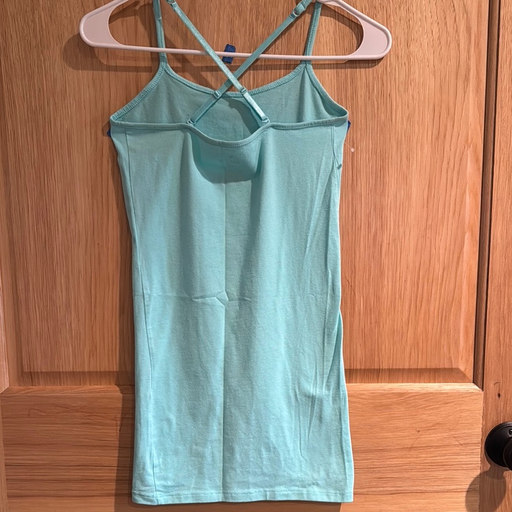 Aqua Blue Strappy Dress